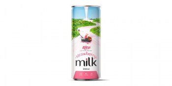 strawberry milk 250ml_slim can-chuan